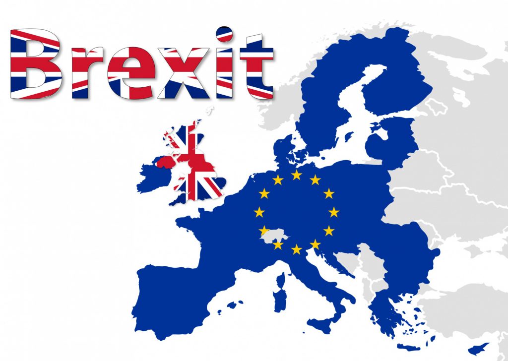 Brexit map